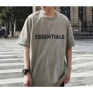 Essentials Fear of God Charcoal Gray Essentials T Shirt